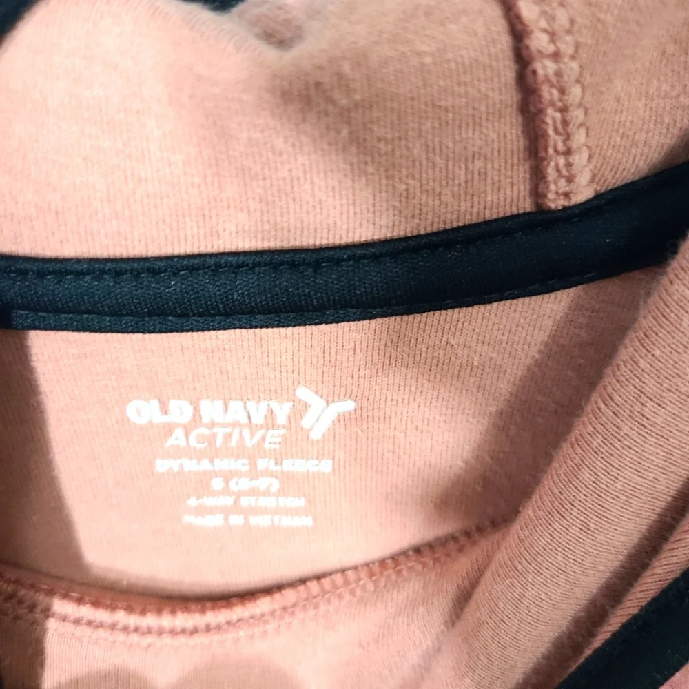 Old Navy Active Dynamic Fleece Size Small S 6-7 Kids‎ Girls Hoodie Sweatshirt